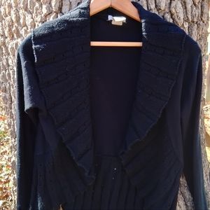 ⬇️Price Drop!⬇️Cache Black Cardigan in size S.